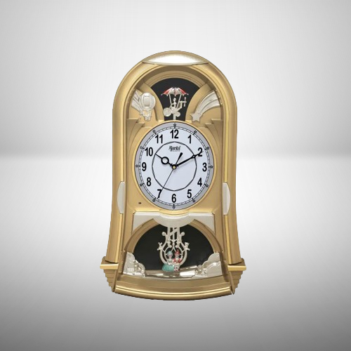 Ajanta designer musical pendulum wall clock with loud music sound(4627) 